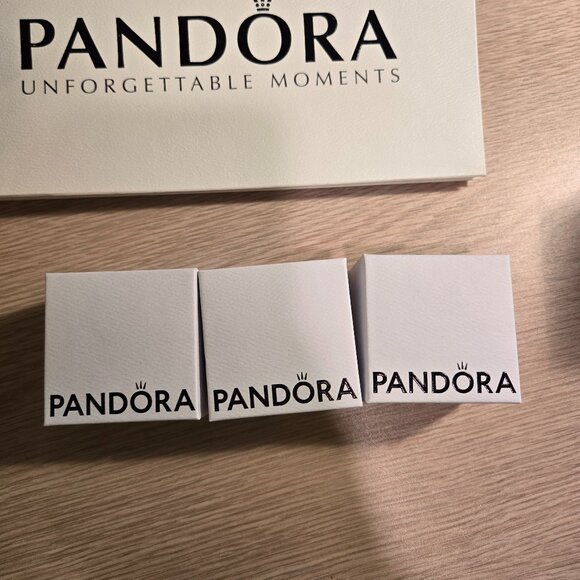 Pandora Charm Boxes - Selling in a set of 3. - Picture 1 of 10
